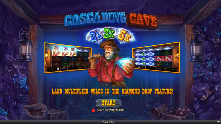 Permainan Slot Cascading Cave Playtech